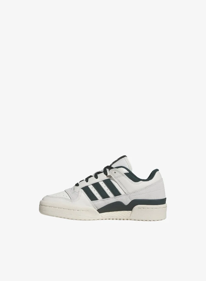adidas Originals Adidas Forum Low Cl J U White Basketball Shoes For Kids